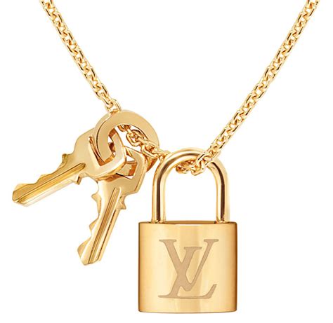 louis vuitton lockit pendant gold